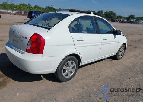 2009 Hyundai Accent Gls z USA, uszkodzony, nr VIN KMHCN46C19U367059